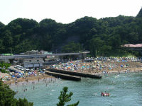 今日の雲見海水浴場