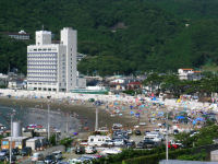 今日の松崎海水浴場