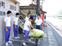 松崎中学校廃品回収 松崎中学校廃品回収