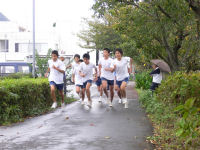 市町対抗駅伝のタイムトライアル