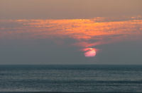 今日の夕日 今日の夕日
