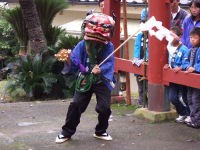 岩地地区で秋祭り