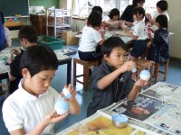 光る泥団子作り 光る泥団子作り