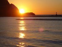 夕日 夕日