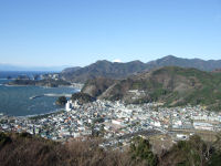 牛原山からの富士山