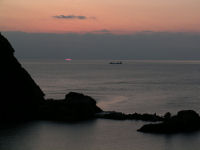 2006年最後の夕日 2006年最後の夕日