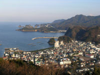 朝日のあたる松崎町 朝日のあたる松崎町