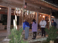 初詣岩科峰地区津島神社