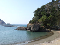 きょうの町内の海岸 きょうの町内の海岸