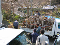 三浦小、岩科小引越 三浦小、岩科小引越