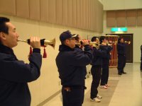 ラッパ隊訓練 ラッパ隊訓練