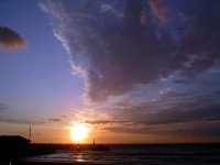 夕日 夕日