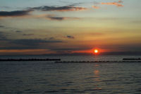 松崎海岸からの夕景