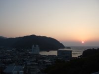 夕日