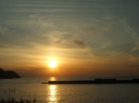 夕日 夕日