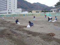 海岸清掃