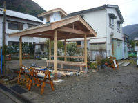 なまこ壁通り東屋 なまこ壁通り東屋