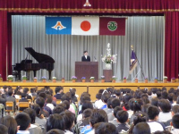 松崎小学校入学式 松崎小学校入学式