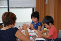 図書館夏休み工作