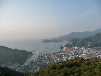 牛原山展望台から 牛原山展望台から