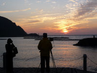 夕日 夕日