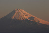 今朝の富士山