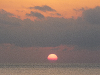 夕日 夕日