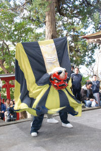 桜田八幡神社神楽奉納