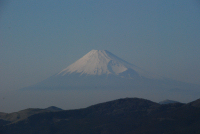 長九郎山頂からの富士山 長九郎山頂からの富士山