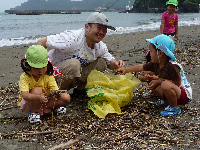 海岸清掃