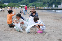 松崎海岸海開き