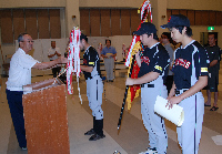 ソフトボール春季大会閉会式 ソフトボール春季大会閉会式