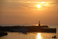 夕日 夕日