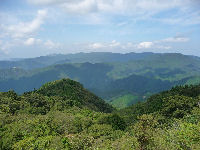 長九郎山頂からの景色