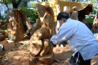 伊那下神社彫刻