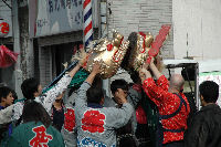 秋祭り獅子舞