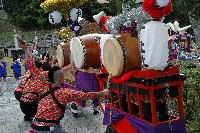 秋祭り丁壮社(道部)