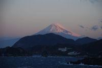 新春の富士山 新春の富士山