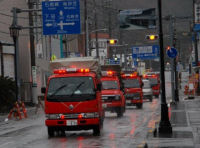 春の火災予防運動広報パレード