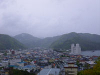 江奈山からの町並み