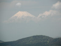 長九郎山頂からの富士山