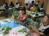 生涯学習教室「生け花教室」