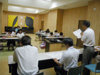 姉妹都市北海道帯広市親善訪問団説明会