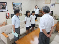 帯広訪問団町長訪問