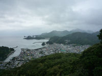 牛原山からの町並み