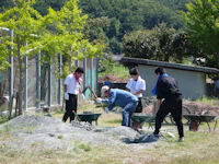 県立松崎高校PTA奉仕作業