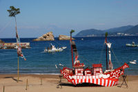 雲見海賊料理まつり準備