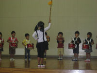 聖和保育園鼓笛隊リハーサル
