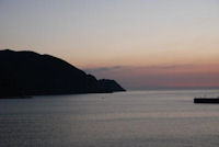 今日の夕日 今日の夕日