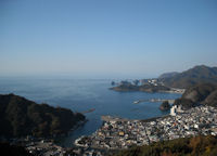 昨日の牛原山からの風景